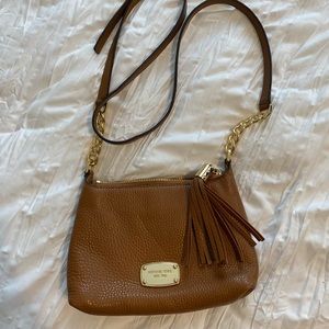 Michael Kors Weston grained leather crossbody bag